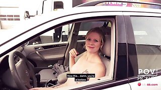 Adorable darling at deutsche amateure movie