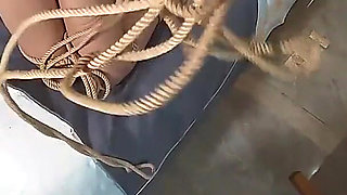 First-person Perspective Records the Entire Process of Restraining and Tickling His Girlfriend