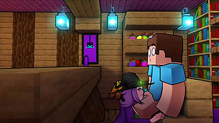 Minecraft Parody Hornycraft Full Game Gallery Character Witch