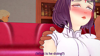 Hinata get fucked at her bachelorette party - Hinata Hinata NTR: Sinobi's Affair - Full 2 hr movie on patreon: Fantasyking3