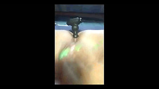 Fucking My Pussy and Ass with Big Dildos, Butt Plug, Double Penetration, Squirting. Having Huge Orgasms Indoors and Outdoors