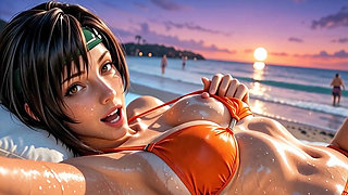 Fucking a Young Female Tourist in My Hotel Room. Waifu Hentai Animation