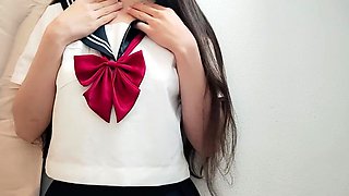 Small titted teen from EU masturbating