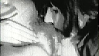 Female agent fucks brunette lesbian babe with cucumber