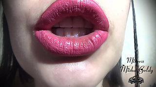 Strawberry pink lips JOI
