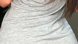 Solo booty assed babe ass toying masturbation in hi def