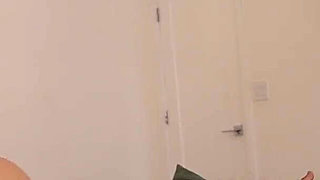 Pregnant Fucking in a Friend's Room After Poolside Sex