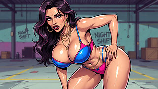 Sexy Huge Boobs Animation