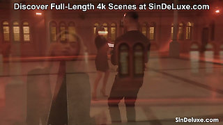 Watching from a Distance Turns Olivia Sparkle on! at SinDeLuxe