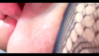 MILF Babysitter Masturbates Squirts and Enjoys