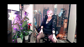 The Gorgeous Mature Married Slut Aimee Hot MILF Is Dancing and Masturbating for You