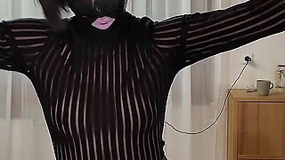 Making My Boyfriend Take My Strap-on Like a Good Boy