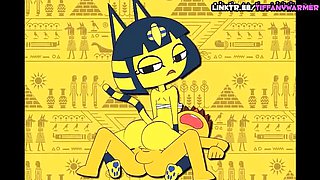 Ankha Cartoon Hentai Sex - TiffanyWarmer in Uncensored HD Parody