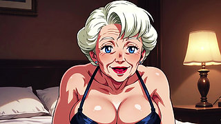 Ai Granny Deep Cleavage Tease Close Ups