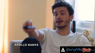 Stepmom Sarah Vandella Caught By Stepson - Threesome With Crush Kimmy Kimm & Apollo Banks Fucking