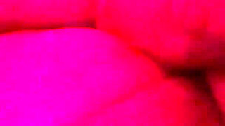 Horny Ebony Busty Slot Stuffs Her Pussy with Huge Dildo