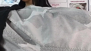 A Nurse Caught Him Jerking off-and Gave Him a Titty-job Until He Came in Her Mouth