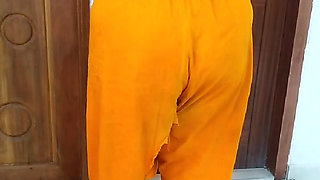 Stepfather in law fucked the Indian daughter in law Rani when she was doing exercises