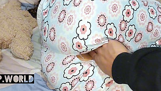 Girlfriend pajama hole