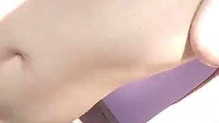 Unshaved Pussy Sunbathing and Clit Throbbing Fingering Female Orgasm Russian MILF Ginnagg