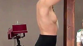 Lola2. Spanking Machine - Bare Back Whipping