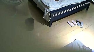 Amateur couple copulation on hidden cam