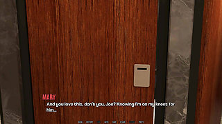 Surprise for My Wife: Cuck Husband Watches His Wife Deepthroating Bbbc in the Toilet - Episode 7