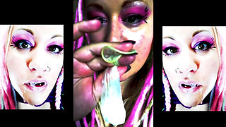 Only True Sissy Eat Cum From Used Condoms Prove Yourself Now