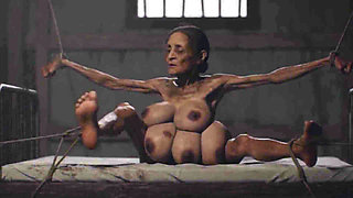Old Granny with 6 Breasts in Bondage - Extremely Horny & Cumming Hard (ai)