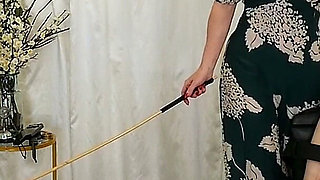 The Cane Connoisseur, Madam M Delivers Severe Traditional Caning, Corporal Punishment, Obedience and Endurance.