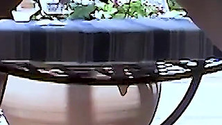 Amateur Fucks Her Vagina by the Pool