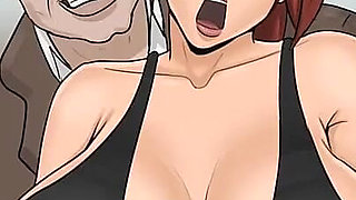 Eva's Ecstasy Gameplay #05 Busty Redhead Is Trained by the Boss to Be Submissive.