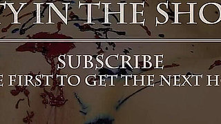 Shower Head Orgasm for Dirty, Spread Legs Girl Till Her Pussy and Clit Is Cleaned