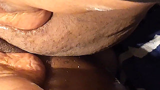 POV Goddess Bee's Huge Tits Footjob and Handjob