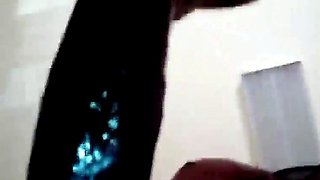 Ebony Amateur Deepthroats in POV Blowjob Video