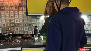 Amateur Brazilian Aniaty Barboza Gives Amazing Blowjob and Big Ass Doggy Style