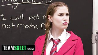 Blooming Mike Mancini and Gracie Gates - blowjob dirt - Team Skeet