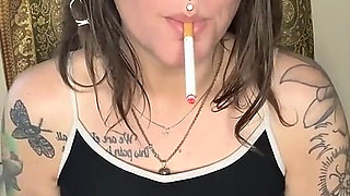 Armpit Worship and Smoking Tease with Chery Trees