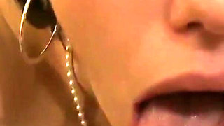 Slutty smoking stepsister fucks stepbrother after party