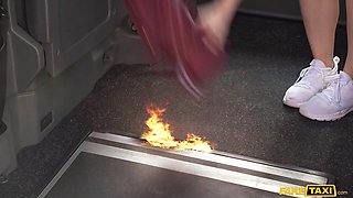 Lady Gang's Steamy Heat in a Wild Taxi Movie Encounter