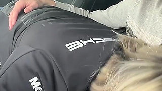 I Suck While Driving My Boyfriend While Passing Trucks Ahah