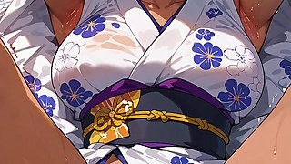Okami - Anal Training, Breast Milk Squirting, Armpit Hair, Pubic Hair, Drenched in Sweat, Ntr - Hentai Fetish Anime