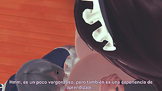 3D HENTAI ANIMATION SEX WITH MAID