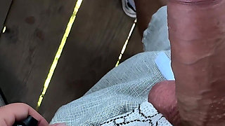 Big Ass MILF Public Fuck and Blowjob on Viewpoint Tower - Risky POV