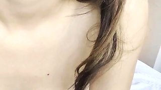 Big-Titted Brazilian Teen's Solo Webcam Show