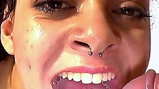 Ggg - Sexy Brunette with Big Tits Gets Pissed on in Pool by Ggg Studs