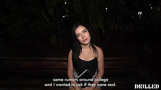 Picking Up Girls At Night For Rough POV Sex With Colombian Sofia Grace