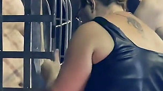 Dominatrix Mistress April - Three Slaves with One Whip!
