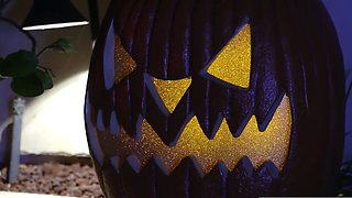 Vina Sky Gets A Trick Or Feet Horror Foot Fuck Surprise