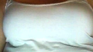 Italian Amateur With Big Tits on Webcam